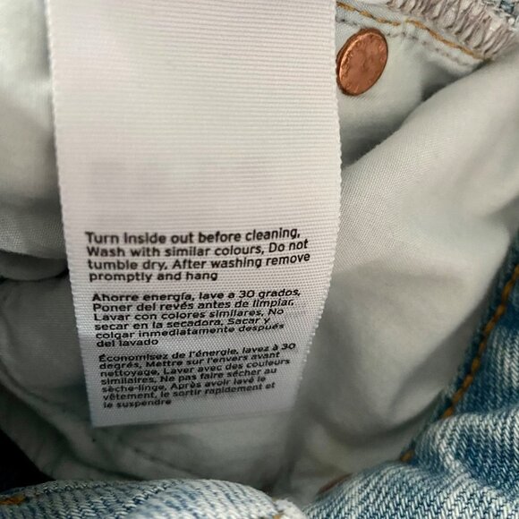 Topshop MOTO Jeans with Raw Hem 26 x 30 - Picture 7 of 8